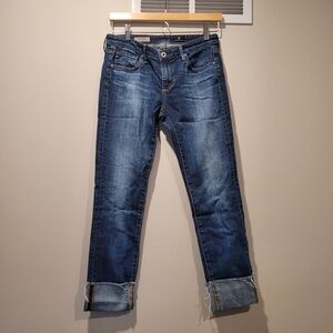 AG Adriano Goldschmied Stevie Cuff Jeans